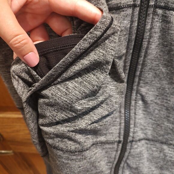 Athleta Jacket Women’s Size Med Activewear Stretch Full Zip Hoodie Pockets *Read - Picture 11 of 13